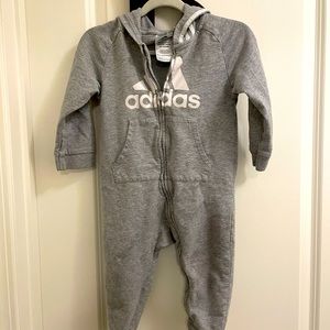 Adidas tracksuit onesie